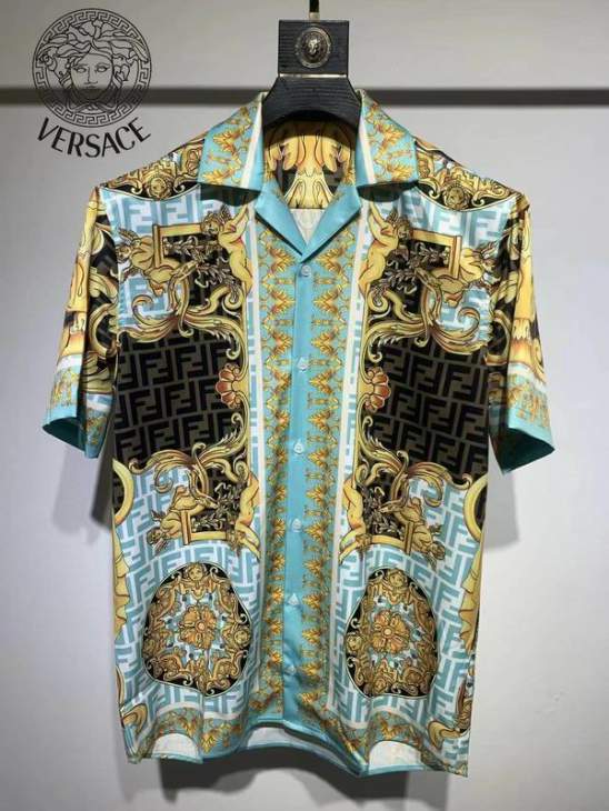 Picture of Versace Shirts Short _SKUVersaceS-2XLsstr1528912